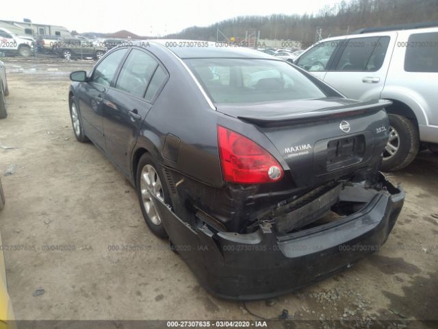 1N4BA41E97C838551 - 2007 NISSAN MAXIMA SE/SL Gray photo 3