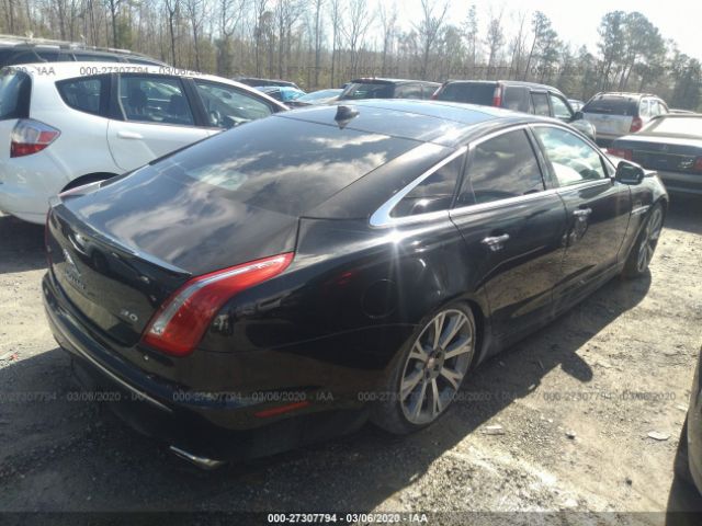 SAJWA1CZ8F8V88930 - 2015 JAGUAR XJ  Black photo 4