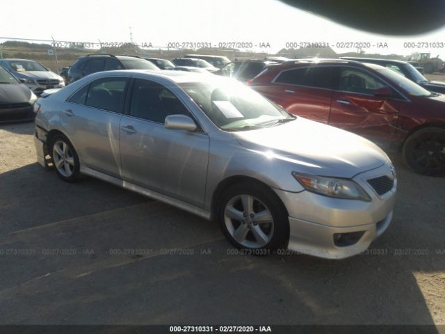 4T1BK3EK1BU621740 - 2011 TOYOTA CAMRY SE/LE/XLE Silver photo 1