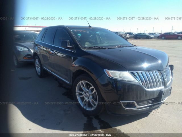 2LMDJ8JK1BBJ17732 - 2011 LINCOLN MKX  Black photo 1