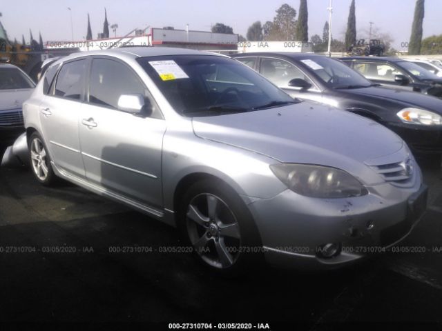 JM1BK144461478866 - 2006 MAZDA 3 HATCHBACK Silver photo 1