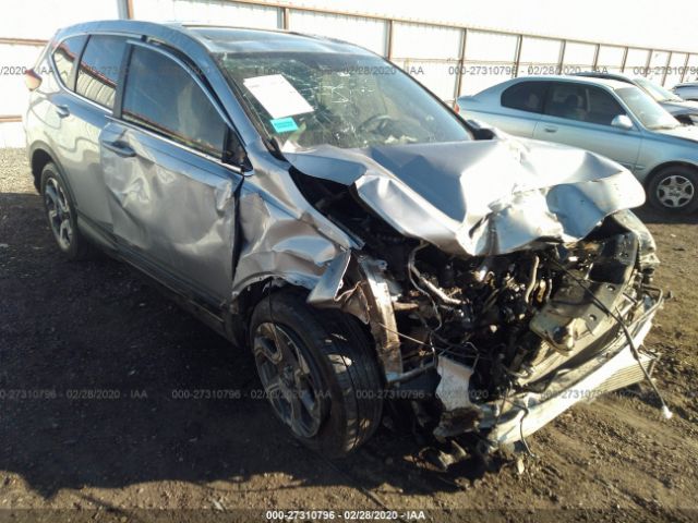 7FARW2H86JE081699 - 2018 HONDA CR-V EXL Silver photo 1