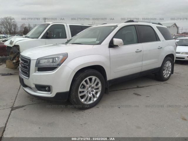 1GKKVRKD5GJ151729 - 2016 GMC ACADIA SLT-1 White photo 2