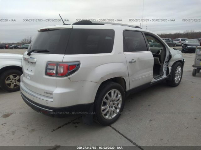 1GKKVRKD5GJ151729 - 2016 GMC ACADIA SLT-1 White photo 4