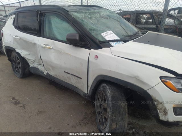 3C4NJDDB6KT667800 - 2019 JEEP COMPASS TRAILHAWK White photo 6