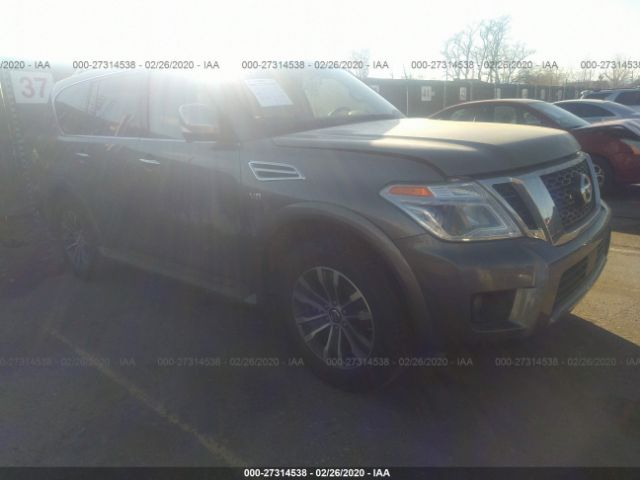 JN8AY2NC9K9587992 - 2019 NISSAN ARMADA SV/SL/PLATINUM Gray photo 1