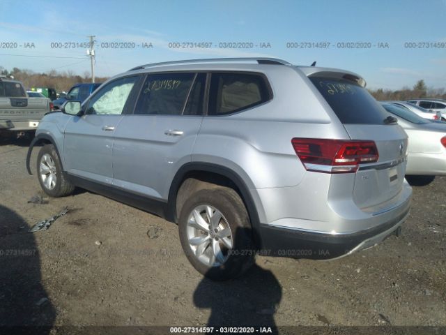 1V2MR2CA0JC594790 - 2018 VOLKSWAGEN ATLAS SEL Gümüş foto 3