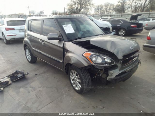 KNDJT2A68D7623566 - 2013 KIA SOUL +/!/SPORT Silver photo 1