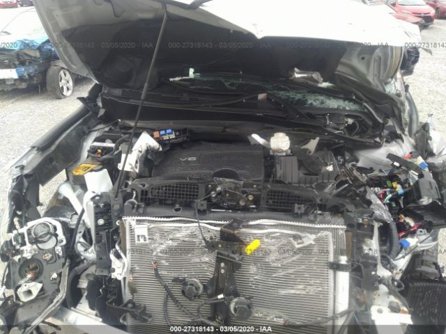 5N1DR2MN0JC670989 - 2018 NISSAN PATHFINDER S/SV/SL/PLATINUM Silver photo 10