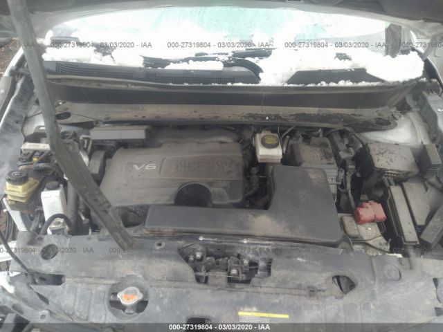 5N1DR2MM9HC647776 - 2017 NISSAN PATHFINDER S/SV/SL/PLATINUM Silver photo 10