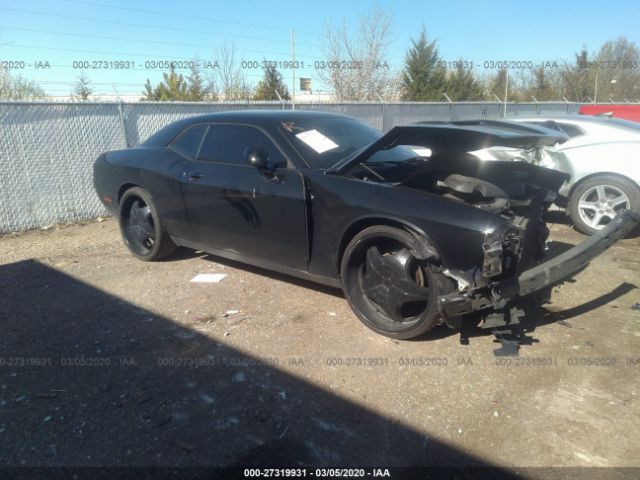 2C3CDZAG7HH613049 - 2017 DODGE CHALLENGER SXT Black photo 1