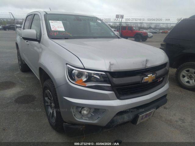 1GCGSDE30G1366435 - 2016 CHEVROLET COLORADO Z71 Silver photo 1