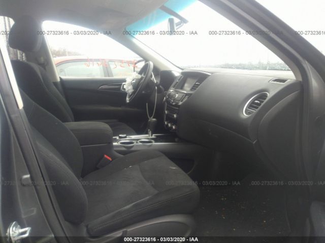 5N1AR2MM5FC610661 - 2015 NISSAN PATHFINDER S/SV/SL/PLATINUM Gray photo 5