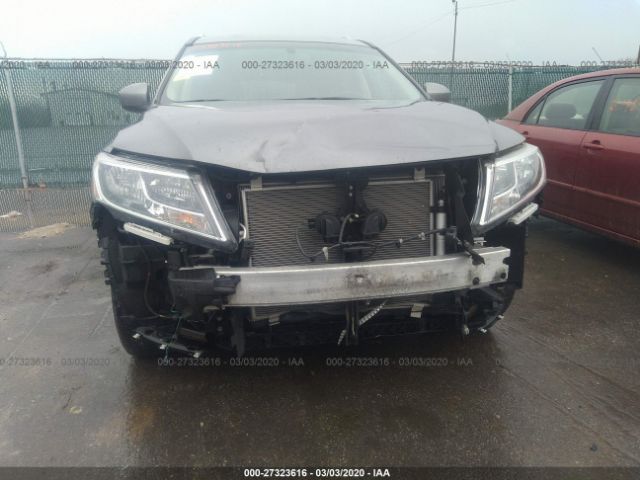 5N1AR2MM5FC610661 - 2015 NISSAN PATHFINDER S/SV/SL/PLATINUM Gray photo 6