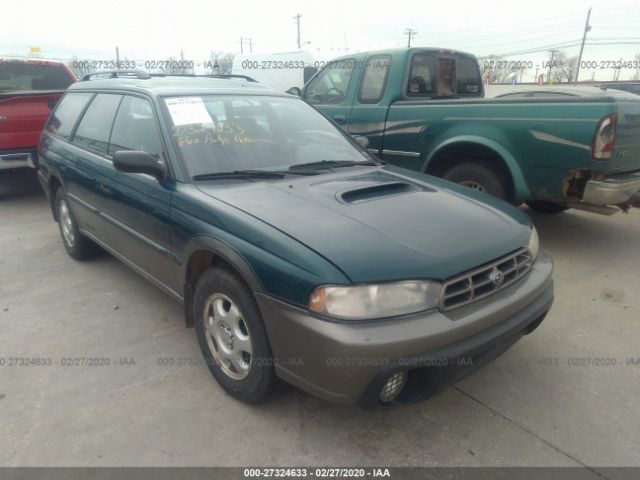 4S3BG6850V7636472 - 1997 SUBARU LEGACY OUTBACK/LIMITED Green photo 1