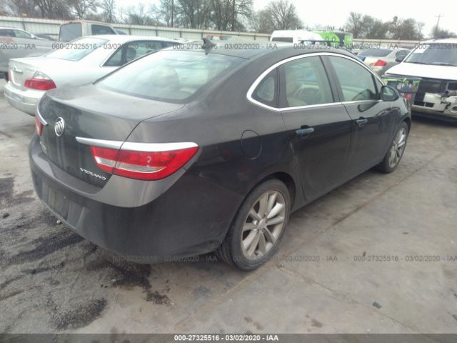 1G4PP5SK7D4179377 - 2013 BUICK VERANO  Black photo 4