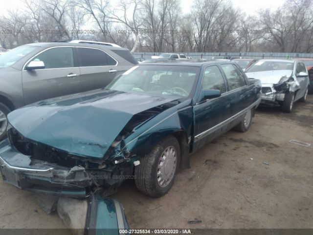 1G6KF52Y7RU237892 - 1994 CADILLAC DEVILLE CONCOURS Green photo 2