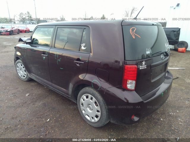 JTLZE4FE6B1120759 - 2011 TOYOTA SCION XB 酒红色 照片 3