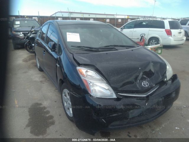 JTDKB20U083450615 - 2008 TOYOTA PRIUS  Black photo 1