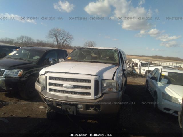 1FMSU45P55EB61802 - 2005 FORD EXCURSION EDDIE BAUER White photo 6