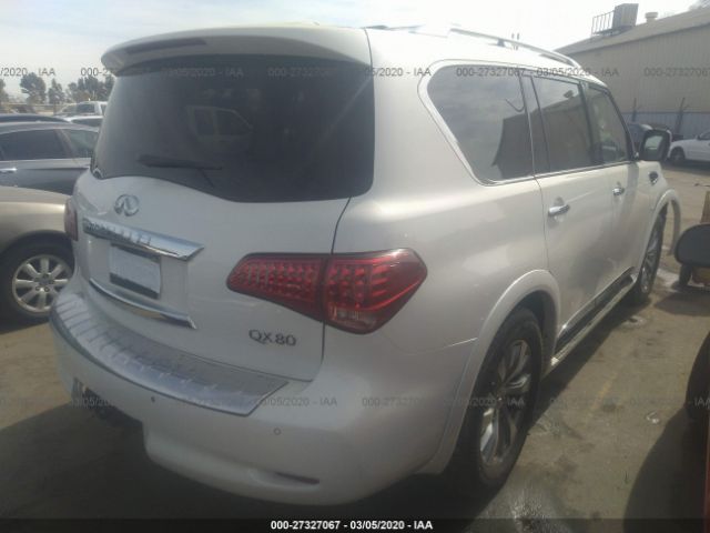 JN8AZ2NC5G9400722 - 2016 INFINITI QX80  Cream photo 4