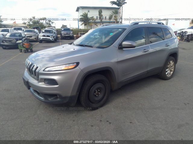 1C4PJMDB6FW769753 - 2015 JEEP CHEROKEE LIMITED Gray photo 2