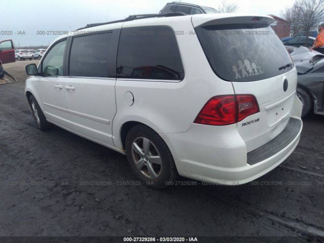 2V8HW34129R517507 - 2009 VOLKSWAGEN ROUTAN SE White photo 3