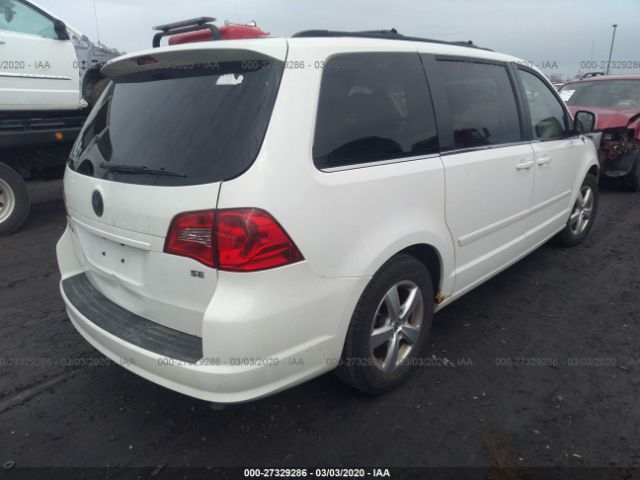 2V8HW34129R517507 - 2009 VOLKSWAGEN ROUTAN SE White photo 4