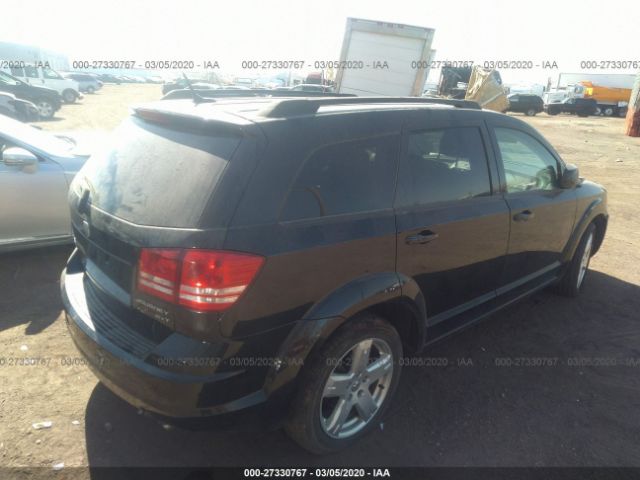 3D4PH5FV8AT160433 - 2010 DODGE JOURNEY SXT Black photo 4