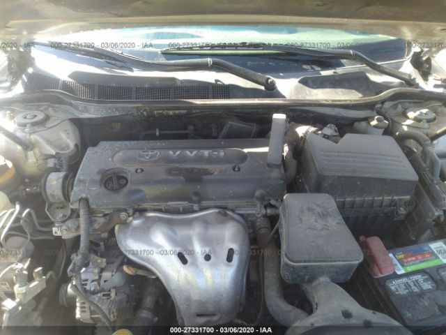 4T1BE46K17U144343 - 2007 TOYOTA CAMRY CE/LE/XLE/SE Brown photo 10