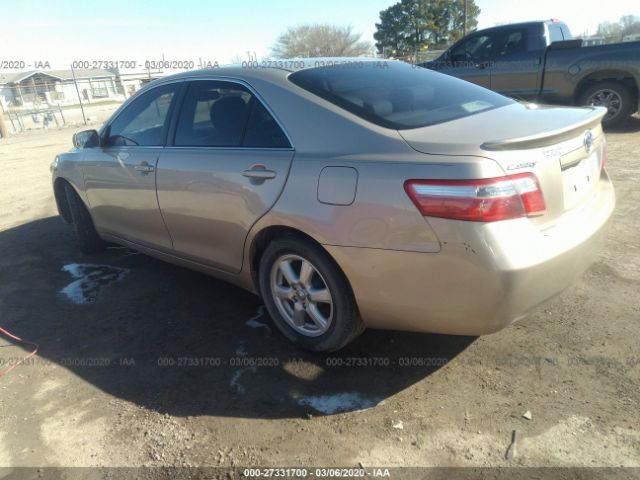 4T1BE46K17U144343 - 2007 TOYOTA CAMRY CE/LE/XLE/SE Brown photo 3
