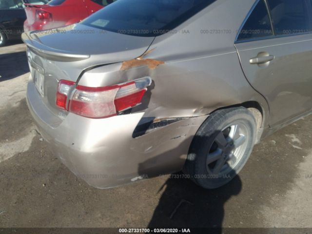 4T1BE46K17U144343 - 2007 TOYOTA CAMRY CE/LE/XLE/SE Brown photo 6