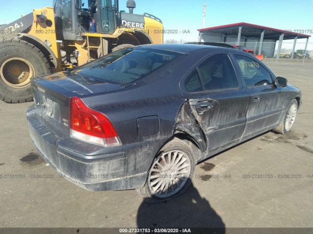 YV1RH592572637444 - 2007 VOLVO S60 2.5T Gray photo 4