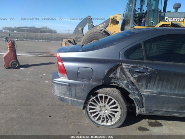 YV1RH592572637444 - 2007 VOLVO S60 2.5T Gray photo 6