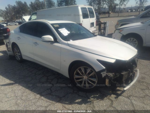 JN1BV7AP0EM690107 - 2014 INFINITI Q50 PREMIUM/SPORT White photo 1