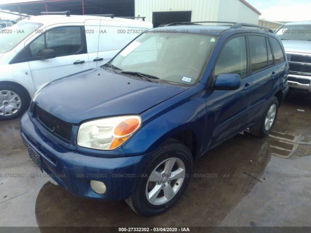 JTEGD20V950048271 - 2005 TOYOTA RAV4  Blue photo 2