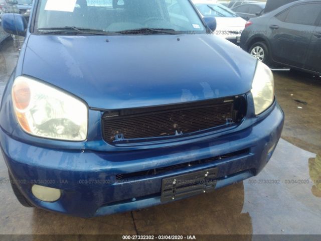 JTEGD20V950048271 - 2005 TOYOTA RAV4  Blue photo 6