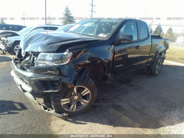 1GCHSBEAXJ1131569 - 2018 CHEVROLET COLORADO  Black photo 2