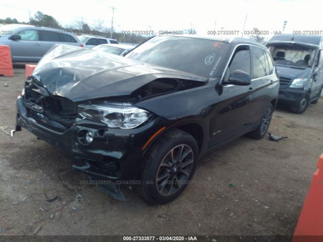 5UXKR2C31H0X06954 - 2017 BMW X5 SDRIVE35I Black photo 2