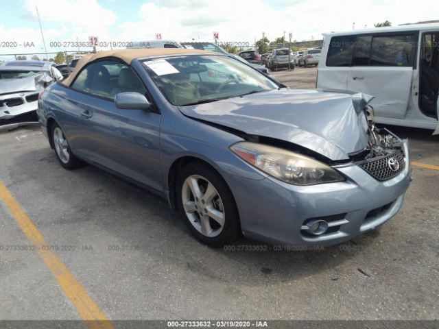 4T1FA38P68U158997 - 2008 TOYOTA CAMRY SOLARA SE/SLE/SPORT Light Blue photo 1