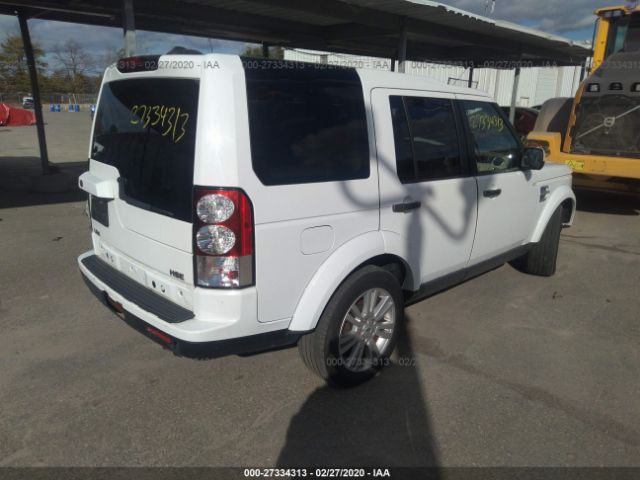 SALAG2D46BA591918 - 2011 LAND ROVER LR4 HSE White photo 4