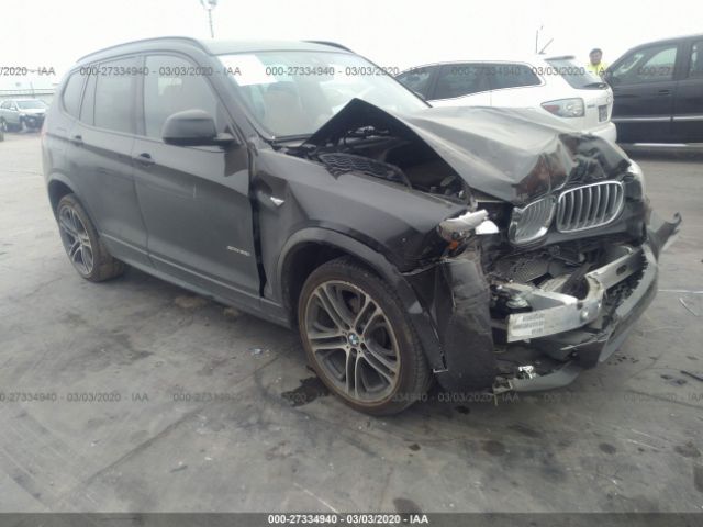 5UXWZ7C35H0X41253 - 2017 BMW X3 SDRIVE28I Black photo 1