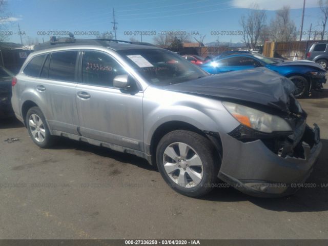 4S4BRBKC6B3358234 - 2011 SUBARU OUTBACK 2.5I LIMITED Silver photo 1