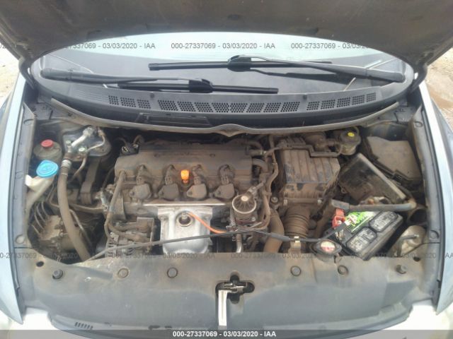 19XFA1F97BE008917 - 2011 HONDA CIVIC EXL Մոխրագույն լուսանկար 10