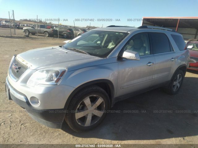 1GKLVMED5AJ111404 - 2010 GMC ACADIA SLT-1 Silver photo 2