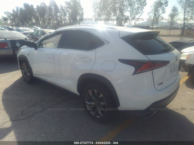 JTJYARBZ3J2107028 - 2018 LEXUS NX 300/BASE/F SPORT 白色 照片 3