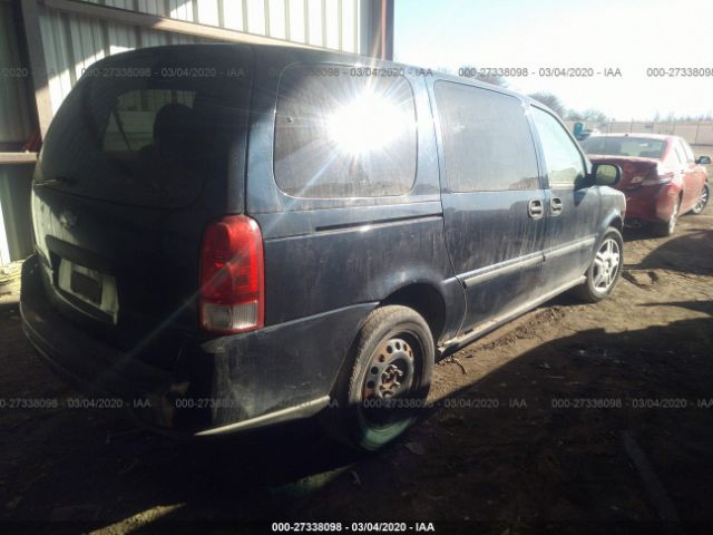 1GNDV231X7D169150 - 2007 CHEVROLET UPLANDER LS 蓝色 照片 4