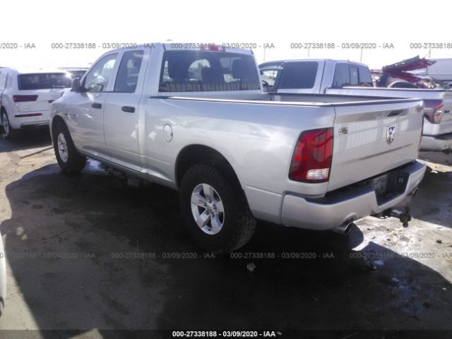 1C6RR6FT2HS708842 - 2017 RAM 1500 ST ვერცხლისფერი ფოტო 3