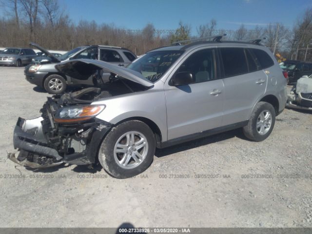 5XYZGDAB4BG005970 - 2011 HYUNDAI SANTA FE GLS Silver photo 2