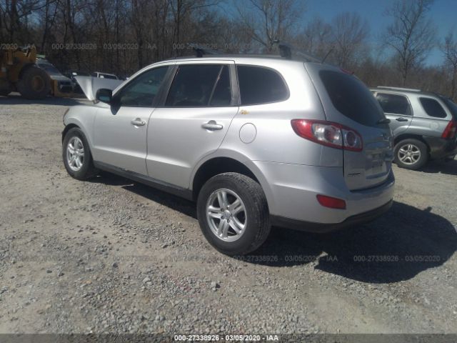 5XYZGDAB4BG005970 - 2011 HYUNDAI SANTA FE GLS Silver photo 3